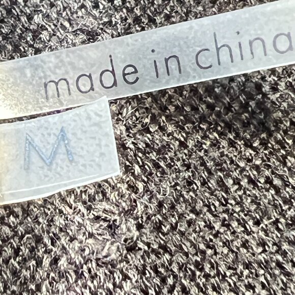 🌼Calvin Klein Black Wrap Dress  Size M  Sleek Stripes & Timeless Style - Picture 5 of 10